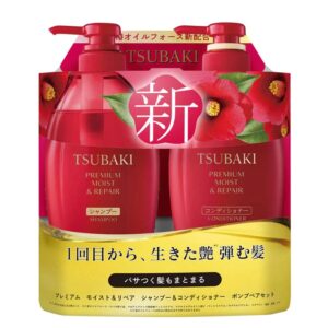 Tsubaki Premium Moist & Repair (Shampoo + Conditioner) 450ml Twin Pack