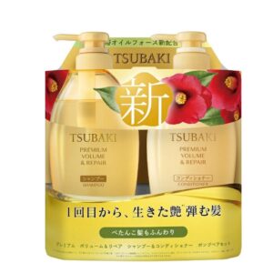 Tsubaki Premium Volume & Repair (Shampoo + Conditioner) 450ml Twin Pack