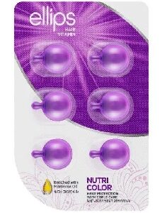 Ellips Hair Treatment Nutri Colour (Purple) 6's