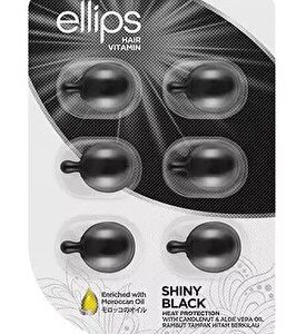 Ellips Hair Treatment Shiny Black 6's