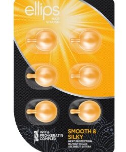 Ellips Hair Treatment Smooth & Silky (Yellow&Black) 6's