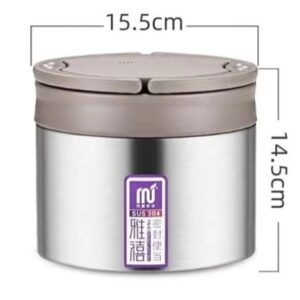 myCK Premium Thermal Food Container 1.5L Stainless Steel
