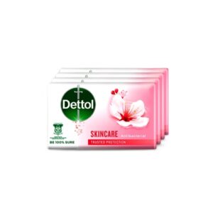 Dettol Soap Bar Skincare 4x100g