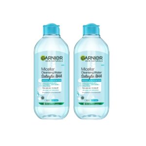 Garnier Cleansing Water Micellar Salicylic BHA Blue 2x400ml