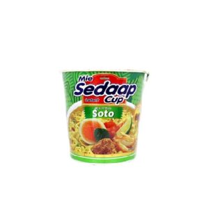 (Bundle of 12) Mie Sedap Instant Noodle Soto Flavor Cup 77g