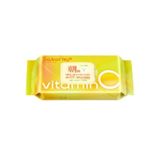 Saborino Morning Facial Sheet Mask Vitamin C 30's