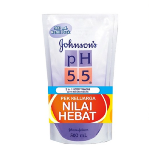 Johnson Body Wash pH5.5 2 in 1 Refill 2x500ml