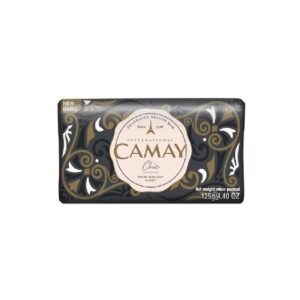 Camay Soap Bar Chic Black 3x125g