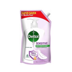 Dettol Hand Soap Sensitive Refill with Cap 650ml