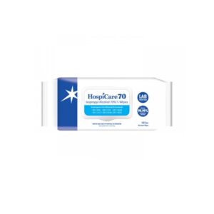 HospiCare Wet Wipes Isopropyl Alcohol 70% 100's