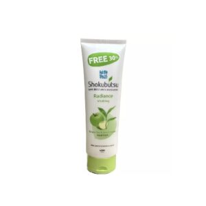 Shokubutsu Facial Foam Radiance Vitalizing Green Tea & Green Apple 130g